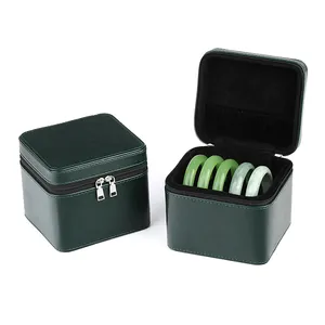 New product PU Leather Ring Box Leather Jewelry box case Bangle Bracelet storage Box