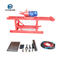 Foreuse directionnelle horizontale électrique de 30 m avec moteur et boîte de vitesses, petite machine de forage carottier pour l'exploration, à vendre