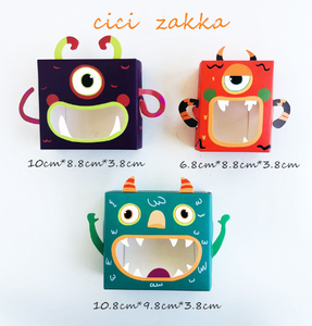Boîte cadeau pour Halloween, figurines de monstre, boîte pour bonbons, Cookies, Mini boîte mignonne - Product Image 4
