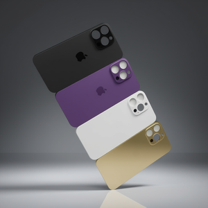 Cover Posteriore per Apple iPhone 14 Pro Max, Opzioni di Colore: Nero, Viola, Bianco, Oro - Product Image 3