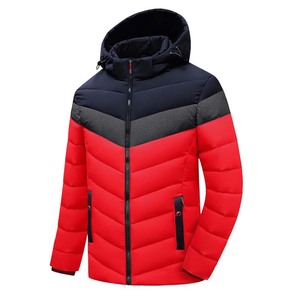 Veste d'hiver rembourrée à capuche Xianghong Premium pour l'extérieur, couleur contrastée, chaude, coupe-vent, isolée, en duvet, pour la randonnée et le <span class=keywords><strong>ski</strong></span> - Product Image 5
