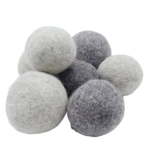 100% New Zealand Organic Wool Dryer <strong>Balls</strong> Anti-Wind Home Laundry Felt <strong>Ball</strong> Static Removal 7cm Size Cotton Bag for <strong>Washing</strong> - Product Image 4