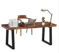Pieds de table WINSTAR noirs en métal, personnalisables, modernes, pour bureau, salle à manger, maison et salon