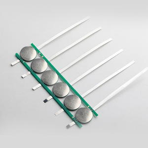 แผ่นวงจรป้องกันแบตเตอรี่ลิเธียมทรงกระบอกขนาดเส้นผ่าศูนย์กลาง16มม. 18มม. 18650 21700พร้อมแผ่นเหล็ก4.5A 3A 2A 3.7V - Product Image 1