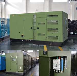 Generatore Diesel Silenzioso Doosan <span class=keywords><strong>Hyundai</strong></span> 350kW 438kVA, Gruppo Elettrogeno Trifase per Emergenze - Product Image 2