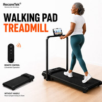 Caminadora Plegable para Uso Doméstico con Inclinación, Máquina para Hacer Ejercicio Aeróbico en Casa, Entrenamiento de Carrera, Ejercicio Cardiovascular