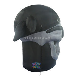 XIXI TOYS Custom Halloween Party Events Decoraciones 3M <span class=keywords><strong>H</strong></span> Gigante Inflable Scary Skeleton Skull, Inflable Skull Head Spooky Prop - Product Image 5