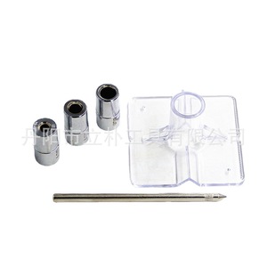 Mr Drill Angled Hole Positioning Plate 6mm 8mm 10mm Plastic Woodworking Drilling Kit - Product Image 1