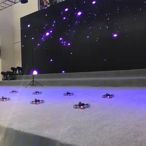 Skyy show – drone led swarm light shoes 3d, logiciel quantité minimale de commande 100 dans une boîte
