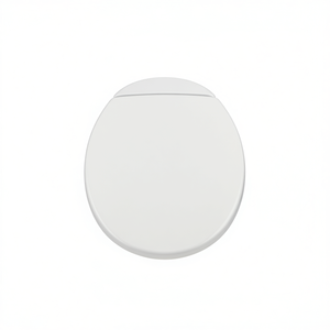 Asiento de Inodoro Simas Frozen 8 Termoestable, Blanco, Tamaño Estándar, Redondo, de Plástico, Diseño Minimalista, Repuesto para Baño - Product Image 3