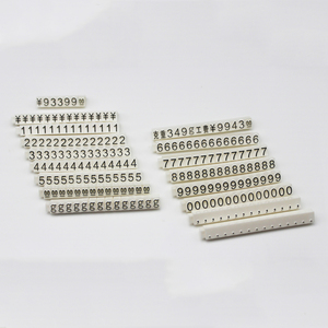 Combinación ajustable ABS Dólar <span class=keywords><strong>Euro</strong></span> Libra <span class=keywords><strong>Precio</strong></span> Numeral Cubos Kit <span class=keywords><strong>Precio</strong></span> Etiqueta Plástico Joyería <span class=keywords><strong>Precio</strong></span> Etiqueta - Product Image 5