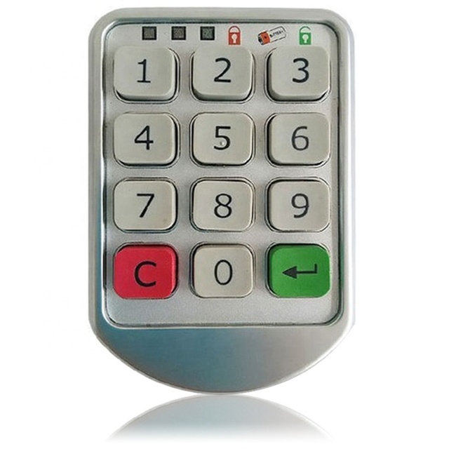 Smart Safety Number Digital Keypad RFID Password Code Locker Lock Electronic File Cabinet Drawer Door Lock for Office