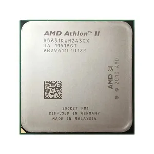 Bộ Vi Xử Lý AMD Athlon II X4 651 X4 651X X4 651K 3.0 GHz, Bộ Vi Xử Lý CPU 4 Nhân AD651KWNZ43GX / AD651XWNZ43GX Ổ Cắm FM1