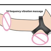 Dispositif de masturbation masculin électrique à verrouillage triangulaire solide, anneau fin, masseur de scrotum vibrant, recharge USB, contrôlé par application