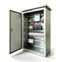 Boîtier de commande intelligent basse tension complet pour projets d'automatisation industrielle, OEM ODM, panneau de cabinet mural en acier