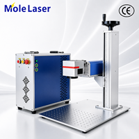 Machine de marquage laser à fibre JPT MOPA M7 60W 100W 200W, type split, autofocus, gravure couleur sur acier inoxydable, graveur profond 2.5D