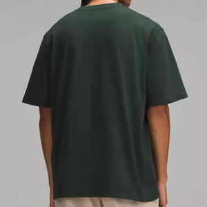 NFC Tag Trên Tay Áo Cộng Với Kích Thước 2024 Địa Ngục Bông Người Đàn Ông Của T Áo Sơ Mi Hip Hop Đường Phố Quá Khổ Ngắn Tay Áo Trống T Áo Sơ Mi - Product Image 3