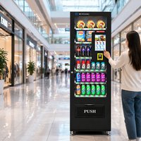 Distributeurs automatiques de boissons et de collations à écran tactile personnalisés RUNYANG pour articles de vente au détail, distributeurs automatiques électroniques