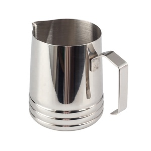 Jarra de Leche para Café Latte de Acero Inoxidable con Recubrimiento Personalizado de Fábrica, 350 ml, 600 ml, Jarra para Leche - Product Image 4
