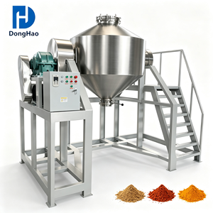Mezcladora de Polvo Multiusos, Mezcladora Industrial con Tambor de Acero Inoxidable para Mezclar Jabón Líquido, Fertilizantes y Té - Product Image 1