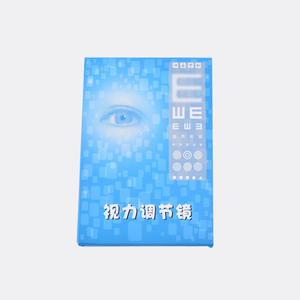 Miroir double face à bascule pour examen oculaire, outil de test d'acuité visuelle avec distance pupillaire réglable, modèle « Friends » - Product Image 4