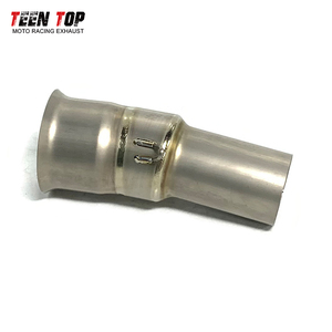 Cabezal de aleación de titanio TEENTOP Super Adventure para <span class=keywords><strong>KTM</strong></span> 1190/1050/1090/<span class=keywords><strong>1290</strong></span> ADV, tubo de enlace medio de escape para motocicleta, 51mm - Product Image 4