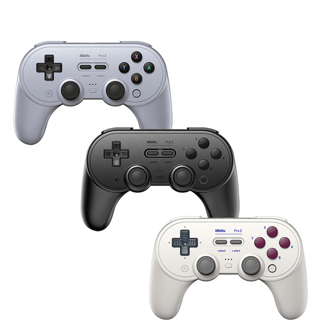 8BitDo Pro 3 Ergonomic Wired Game Controller for / 2 and PC/Android with Charging Dock