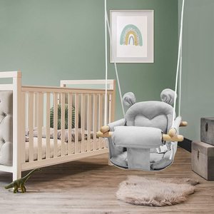 Design moderno <span class=keywords><strong>tessuto</strong></span> di cotone per interni/esterni bambini sedia pieghevole coniglio giardino <span class=keywords><strong>altalena</strong></span> per Baby Park mobili - Product Image 2