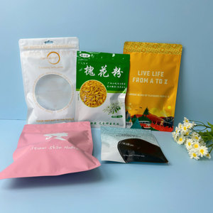 Tùy Chỉnh Ziplock Tủ Đông Túi Cho Thực Phẩm Đông Lạnh Chân Không Con Dấu Cá Hồi Cá Tra Fillet Thịt Bao Bì Cho Thức Ăn Vật Nuôi Lưu Trữ - Product Image 1
