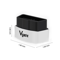 Herramienta de Diagnóstico Vgate ELM327 ICar3 V2.1 12V WiFi OBD/OBD2 con Lector de Códigos y Soporte de Torque
