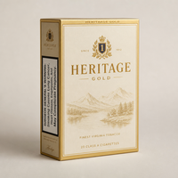 Boîtes à cigarettes personnalisées de luxe avec logo imprimé en feuille d'or, emballage en carton premium, étui à tabac, boîte cadeau, vente en gros