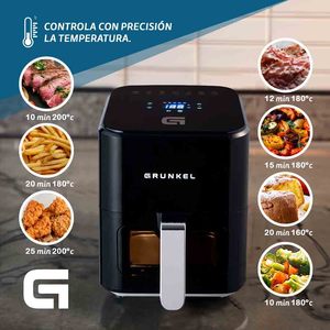 Friggitrice ad Aria Grunkel 4L 1200W con Display per Pollo Croccante - Product Image 4