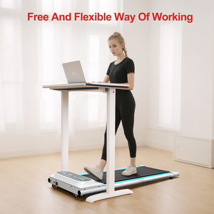 Caminadora Eléctrica con 3 Niveles de Inclinación, Moderna Máquina para Correr con Control Remoto, Plataforma para Caminar de Alto Rendimiento para Gimnasio en Casa - Product Image 5