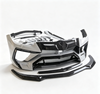 Kit carrosserie M-style amélioré en fibre de carbone, pare-chocs avant, pare-chocs arrière, jupes latérales pour Lamborghini URUS 2018+, pièces de tuning automobile