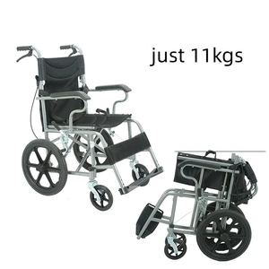 Silla de Ruedas Plegable Básica en Oferta, Silla de Ruedas Estándar Más Económica, Sillas de Ruedas Ortopédicas Manuales de Acero - Product Image 6