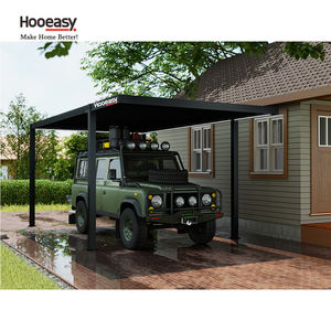 Hooeasy Auvent de voiture en aluminium autoportant imperméable pour l'extérieur, abris de voiture, auvents, pergola bioclimatique - Product Image 2