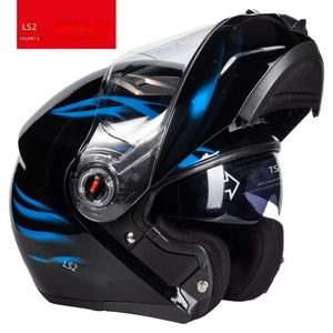 <span class=keywords><strong>Casco</strong></span> de Motocicleta Abatible de Doble Lente <span class=keywords><strong>LS2</strong></span> ABS para Hombre y Mujer, Antivaho, en Gris, Universal, para Todas las Estaciones, Modelo <span class=keywords><strong>FF370</strong></span> - Product Image 5
