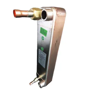 Evaporador phe de 12.5kw com dimensão compacta e transferência de calor alta é usado para compressor mtz056 ou zp54 (4 ~ 5hp)