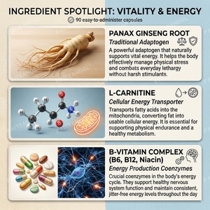 Complément OEM Vitalité Animaux pour Chiens et Chats – Capsules Énergie et Concentration, Clarté Cognitive – Formule Vétérinaire Marque Privée – Direct Usine - Product Image 3