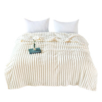 Plaid en fausse fourrure de lapin, style nordique, uni, chaud, doux, moderne et minimaliste, pour canapé, chambre, bureau, sieste, cadeau de vacances