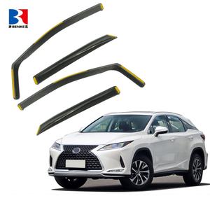 Déflecteurs de fenêtre intégrés pour Lexus - Pare-pluie et visières anti-vent compatibles avec les voitures et SUV Lexus - Product Image 5