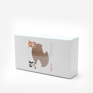 Boîte pliante <span class=keywords><strong>en</strong></span> carton <span class=keywords><strong>gris</strong></span> pour la vente au détail, conception d'emballage rigide <span class=keywords><strong>en</strong></span> <span class=keywords><strong>papier</strong></span> pour serviettes de bain personnalisées <span class=keywords><strong>en</strong></span> flexographie - Product Image 1