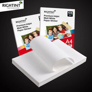 Doğrudan fabrika toptan A4 mat mürekkep püskürtmeli fotoğraf kağıdı fotoğraf albümleri ve fotoğraf çerçeveleri için güçlü yapıştırıcı Sticker ile - Product Image 1