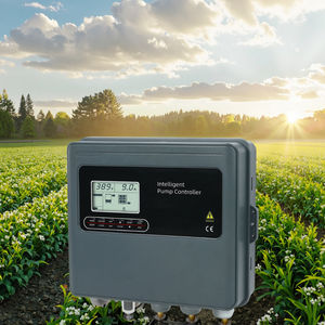 Contrôleur de pompe triphasé et monophasé avec écran LCD, démarreurs de <span class=keywords><strong>moteur</strong></span> 0,75-18,5 kW avec protection contre la marche à sec et les courts-circuits - Product Image 1