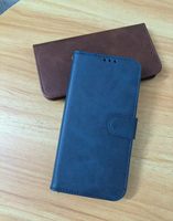 Étui portefeuille magnétique de luxe en cuir artificiel avec logo gaufré et rabat pour iPhone 18 17 16 15 Pro Max