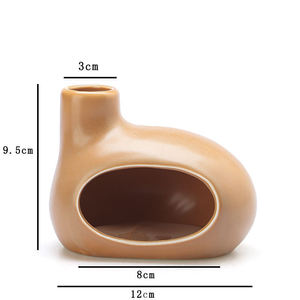 Quemador de incienso de cerámica Palo Santo Sage Holder para Palo Santo Wood Sage Holder para quemar quemador de incienso de cono de cerámica - Product Image 5