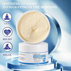 Crema Hidratante de Lavanda para la Noche y Mascarilla Nocturna para una Piel Radiante y Profundamente Nutrida, con Etiqueta Privada Visible - Product Image 3