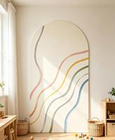 Autocollant mural magnétique amovible, tableau noir auto-adhésif, décalcomanie murale magnétique, taille et couleur personnalisées pour la décoration du bureau et de la cuisine