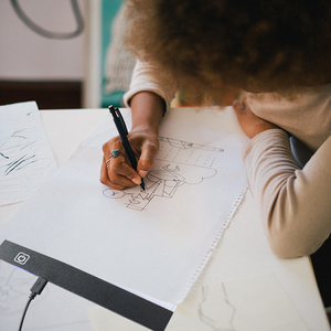 Tablero de escritura LED con luz acrílica, tablero de dibujo, pintura, boceto, A4, almohadilla de trazado, caja de luz - Product Image 4