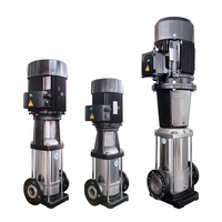 Pompa Air Sentrifugal Multistage Vertikal Tekanan Tinggi Listrik Seri CDL65 Merek OEM 25~30HP